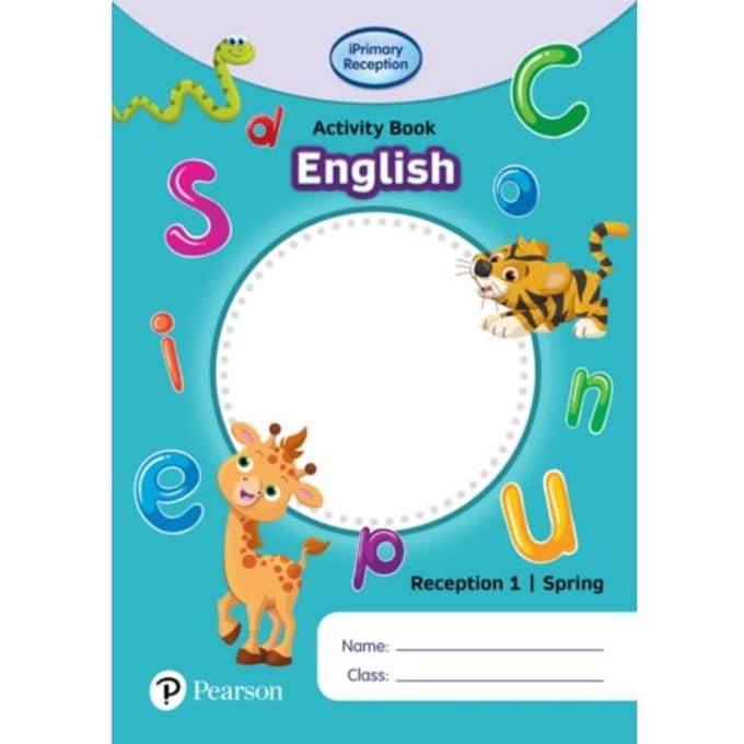 Iprimary Reception Activity Book: English, Reception 1, Spring