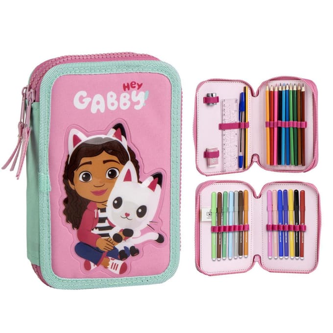 Gabby's Dollhouse Hey gevuld pennenetui 2 verdiepingen