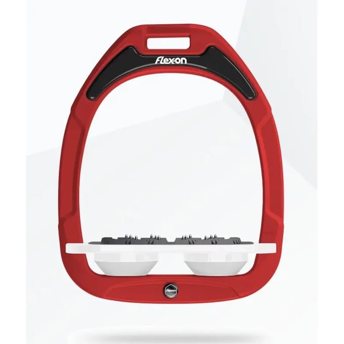 Platte Ultra Grip Beugels Rood/Wit/Wit Flex-On Green Composite