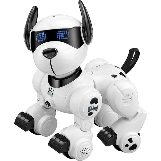 Afstandsbediening programmeren Smart Dog Robotic Patrouillehond Programmeerbare afstandsbedieninghond wit