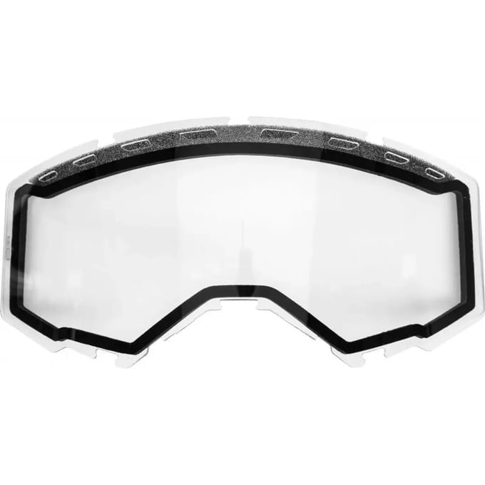 Dubbel schermmasker met ventilatie Fly Racing