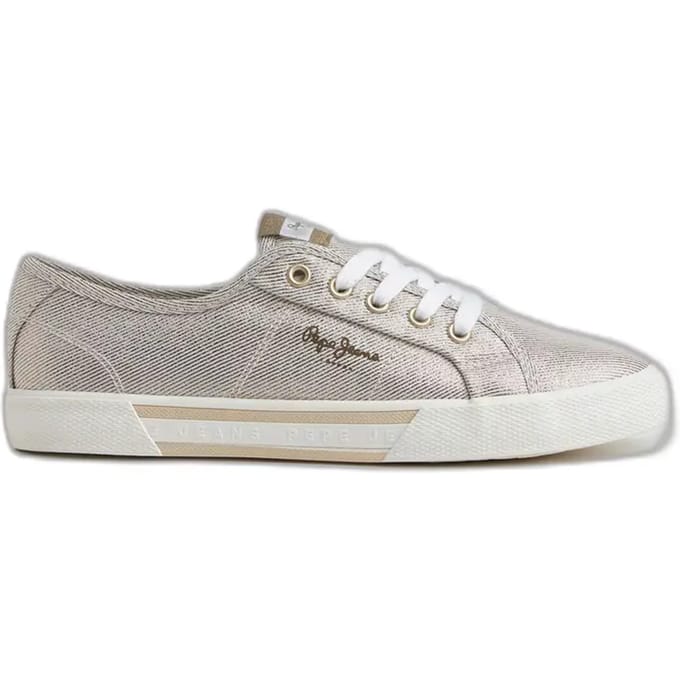 Pepe Jeans Brady Party Basic Sneakers goud