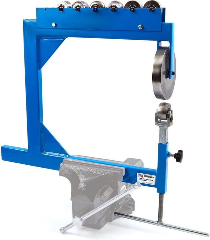 HBM Mini Engels Wiel met 8 Rollen