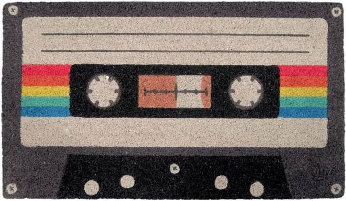 Fisura Cassette Tape Deurmat - Kokosmat - Antislip