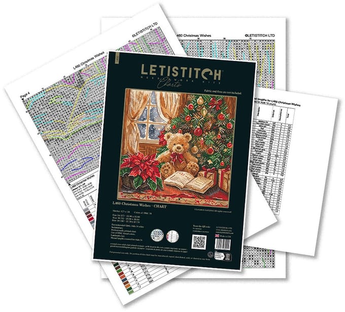 Leti Stitch Christmas Wishes Borduurpatroon L460