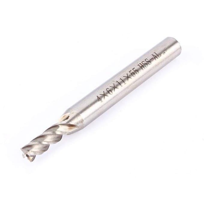 Allecto - 4mm 4-Fluiten Frees - Freesboorgereedschap voor Hout en