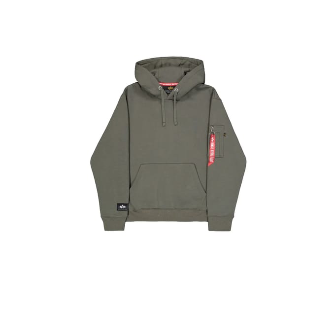 Hoodie Alpha Industries Label Back Print