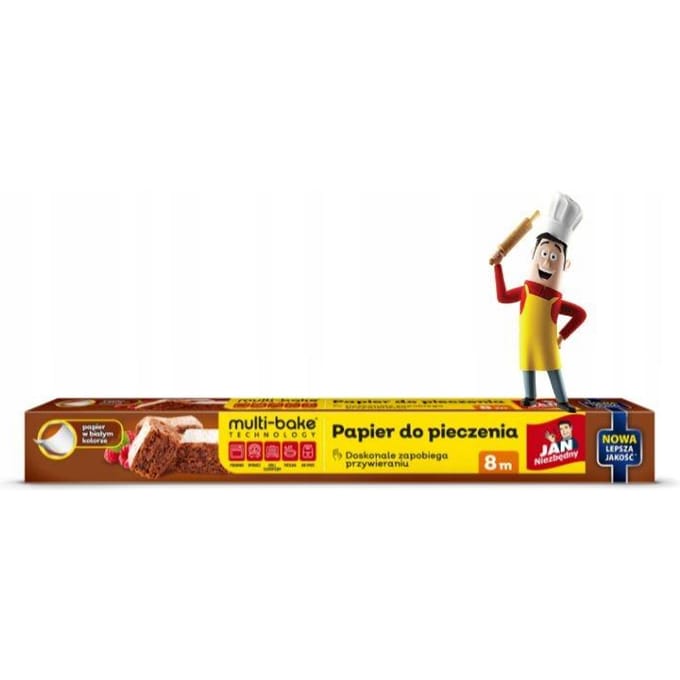 Jan Niezbędny Multibake Bakpapier 8m x 38cm - Universeel