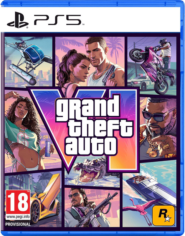 Rockstar Games Grand Theft Auto VI - GTA 6 - PS5   Code in doos