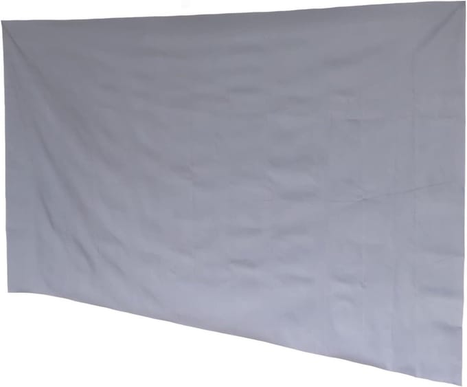 Projectiescherm - Draagbaar Beeld - Thuisbioscoop Creëren - Kreukvrij Polyester - 60 Inch - Wit