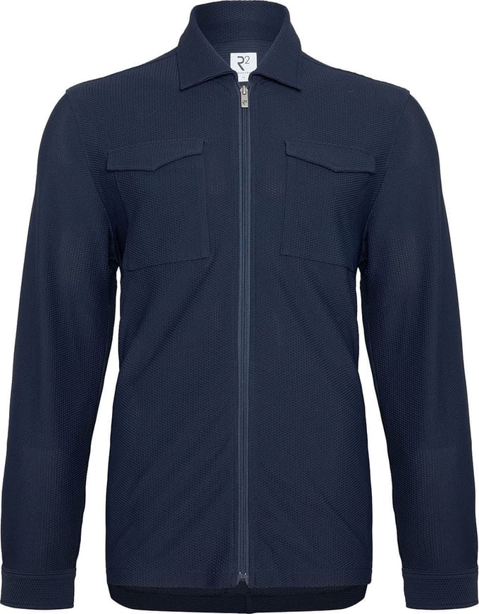 R2 Travel Overshirt Donkerblauw (navy) - Maat S - Heren