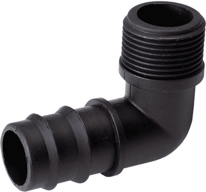 Velda L-part + screw 25 mm / 1 Inch