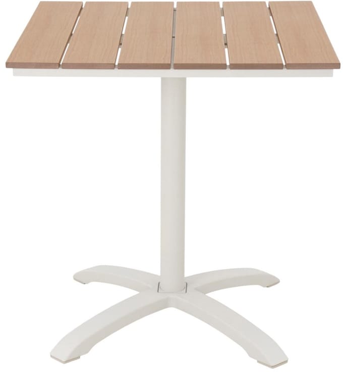 Mads tuin cafétafel 70x70 cm teakdecor.