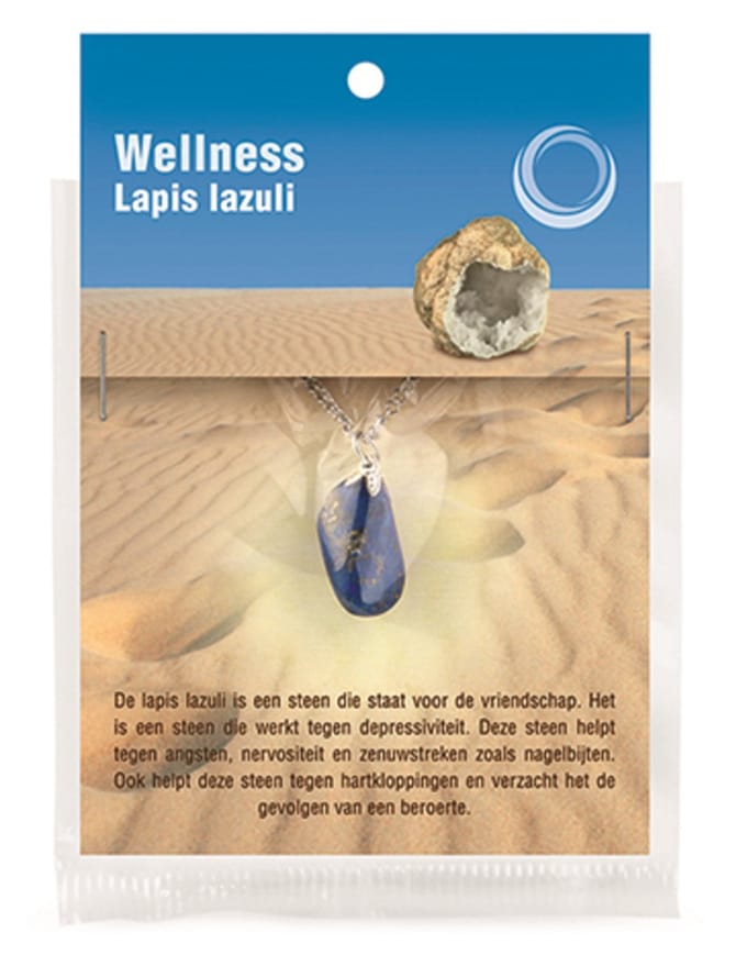 Lapis lazuli gezondheids hanger