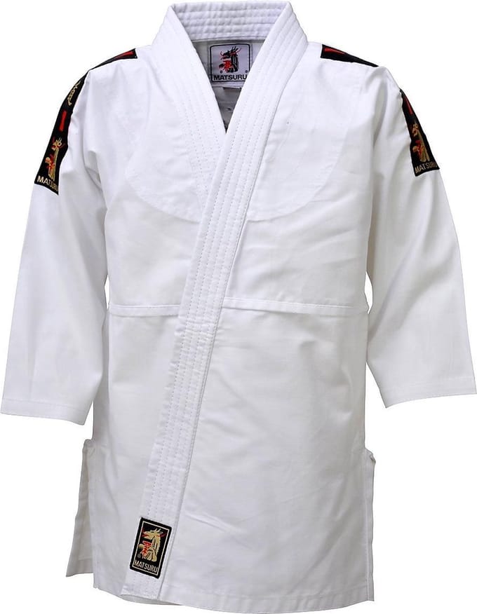 Matsuru Beginners Judopak Kinderen Katoen - Wit - 100