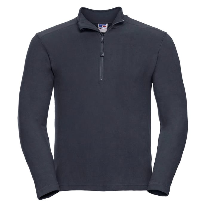 Russell Heren Authentieke Kwartier Ritssweatshirt (Franse marine)