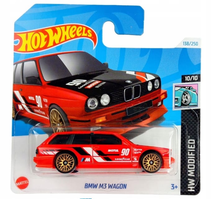 Hot Wheels BMW M3 Wagon HTD89-N521 138/250 HW aangepast