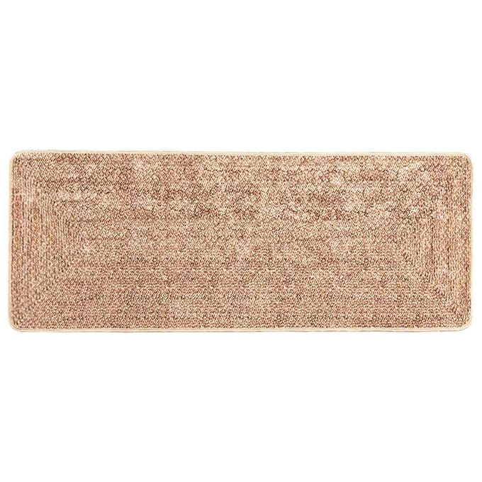 vidaXL - Tapijt - Runner - MARSA - Geel - 80 - x - 200 - cm - Polyester - en - PVC