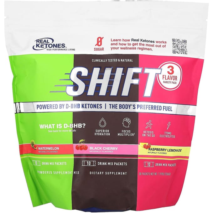 Real Ketones, Shift, Variëteitenpakket, Pak van 30