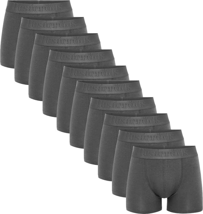 Resteröds Heren retro short / pant 10 pack Cotton