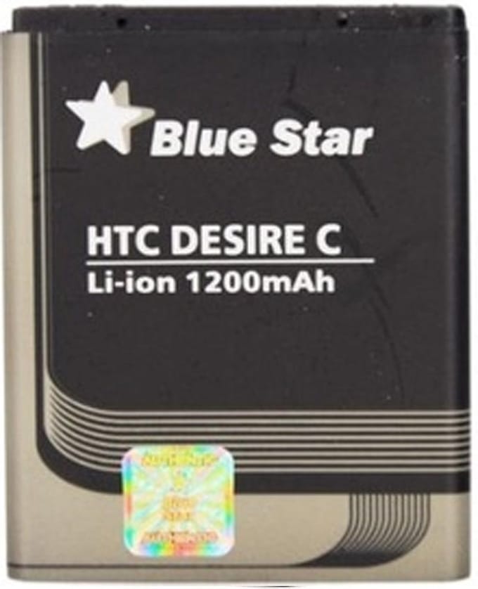 Batterij Geschikt voor HTC Desire C A320E – Premium – Zwart
