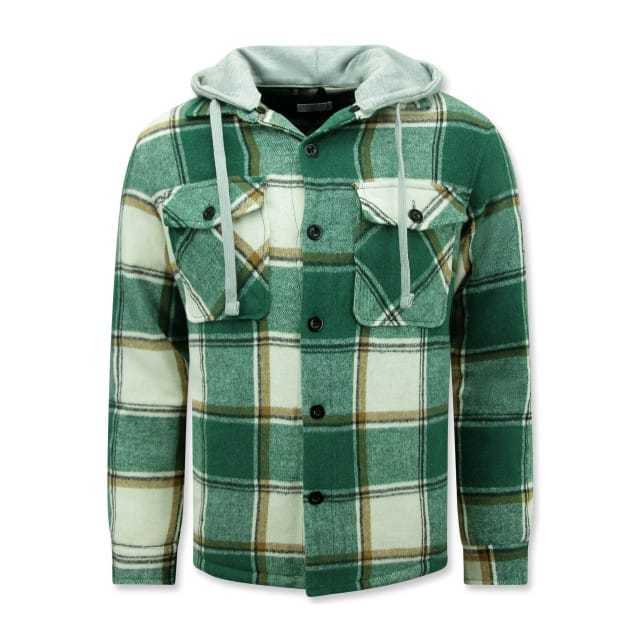 Houthakkers Vest Heren Gevoerd -7969 - Groen