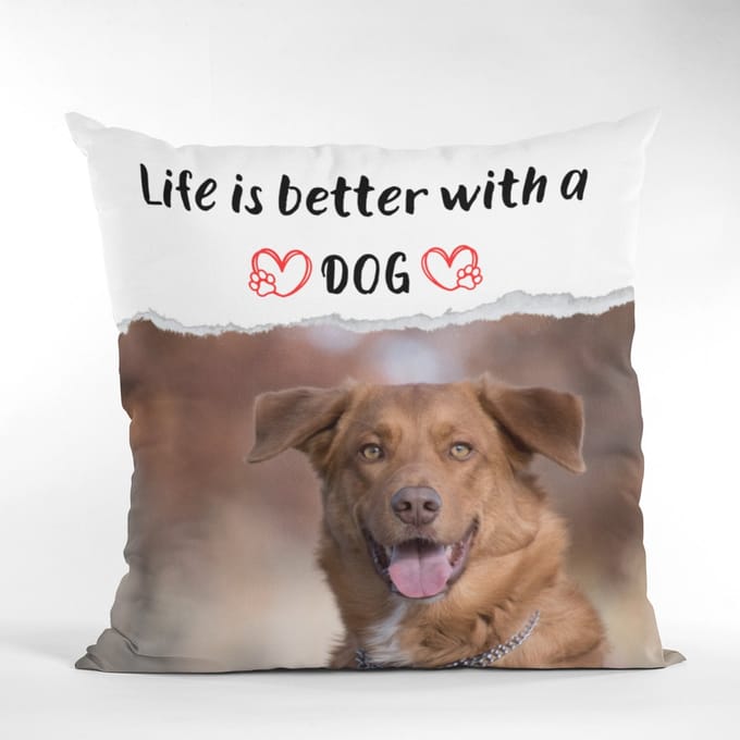 Life is better with a dog - 30 cm