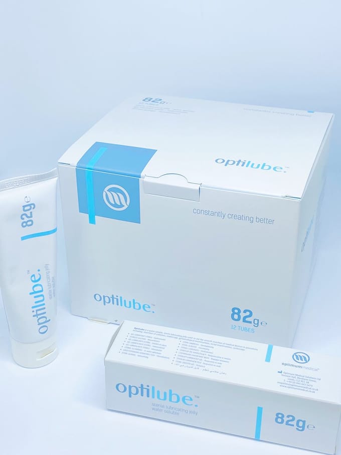 Optilube medisch glijmiddel - 82 gram