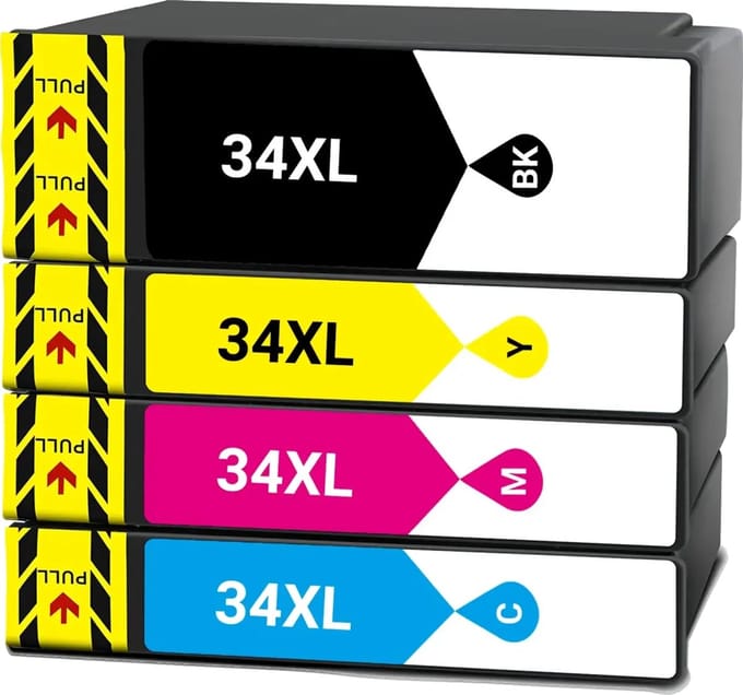 Voordeelset - Vervanger voor Epson 34 XL T3476