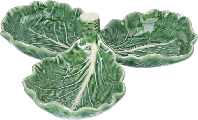 Bordallo Pinheiro - Schaal borrelhapjes groen 21,5cm - Schalen