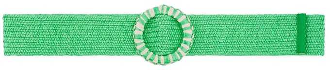YWG - Kleurrijke riem met print - 105 cm - Groen