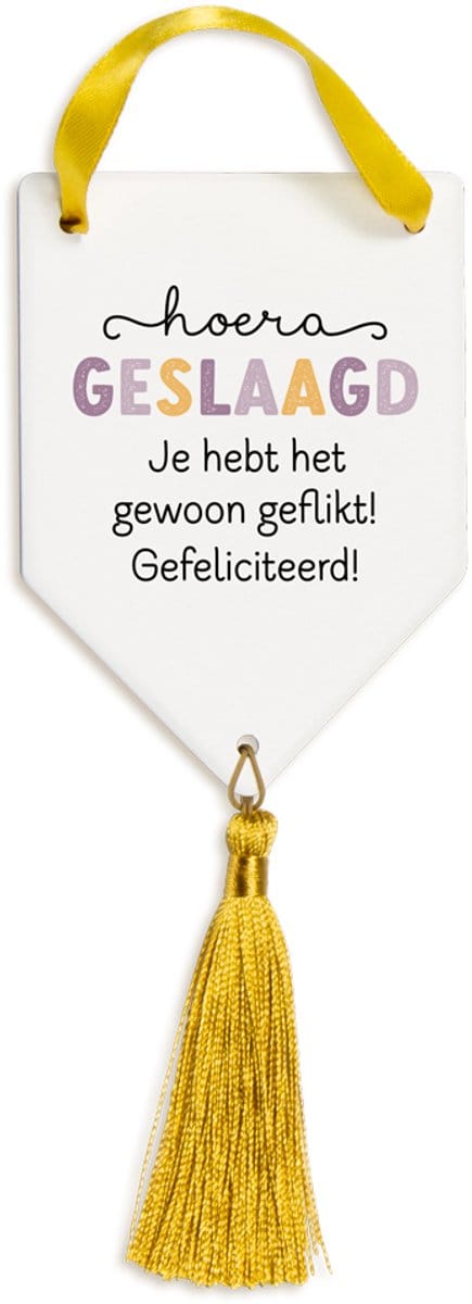 Tegel Deco - Geslaagd