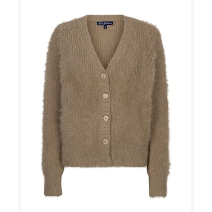 Red Button vest SRB5115 Fuzzy - Latte