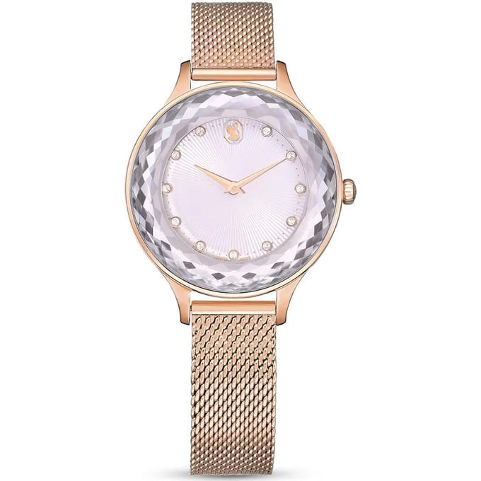 Swarovski 5650011 Octea Nova Roségoud Dameshorloge 33 white
