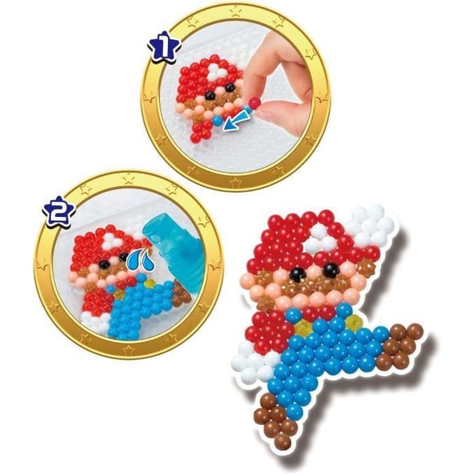 Aquabeads Super Mario Box- complete set 2500 parels