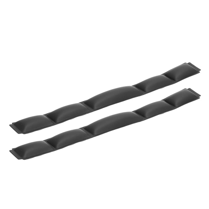 2 STUKS Vervangende Hoofdband Pad Kit Comfortabel Eiwitleer Hoge Elasticiteit Headset Hoofdband black