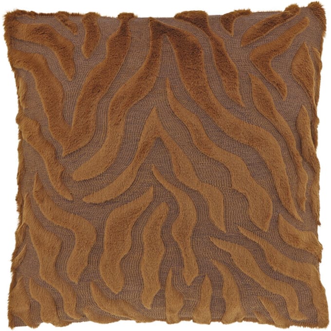 Unique Living - Sierkussen Fenna 45x45cm - Leather Brown