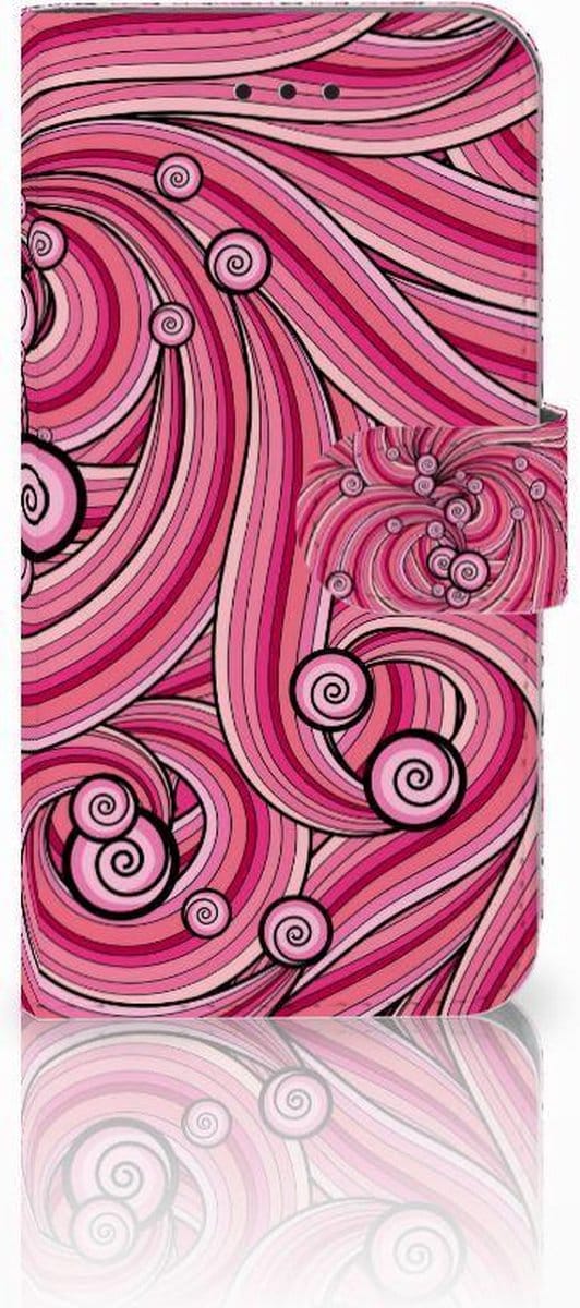 Apple iPhone X | Xs Hoesje Swirl Pink