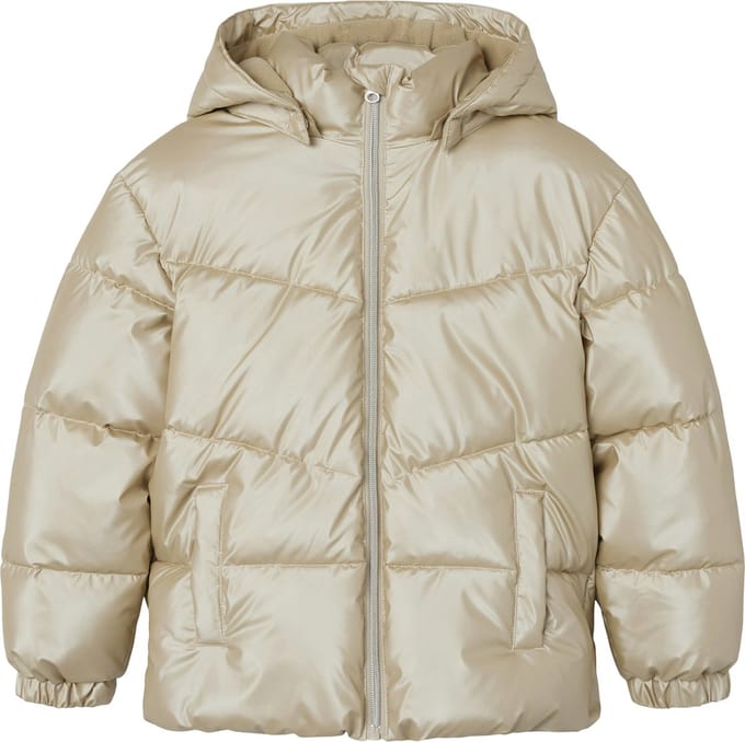 NAME IT NKFMAGGY PUFFER JACKET SHINY Meisjes Jas - Maat 152
