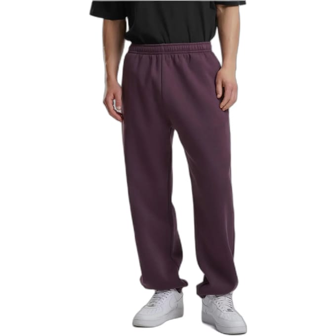 Urban Classics - Fluffy Heren joggingbroek - S - Paars
