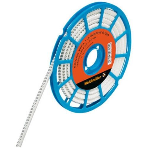 Weidmüller 1568300004 CLI M 2-4 WS/SW 4 CD Kabelklemmen Wit Aantal markeringen: 500 500 stuk(s)