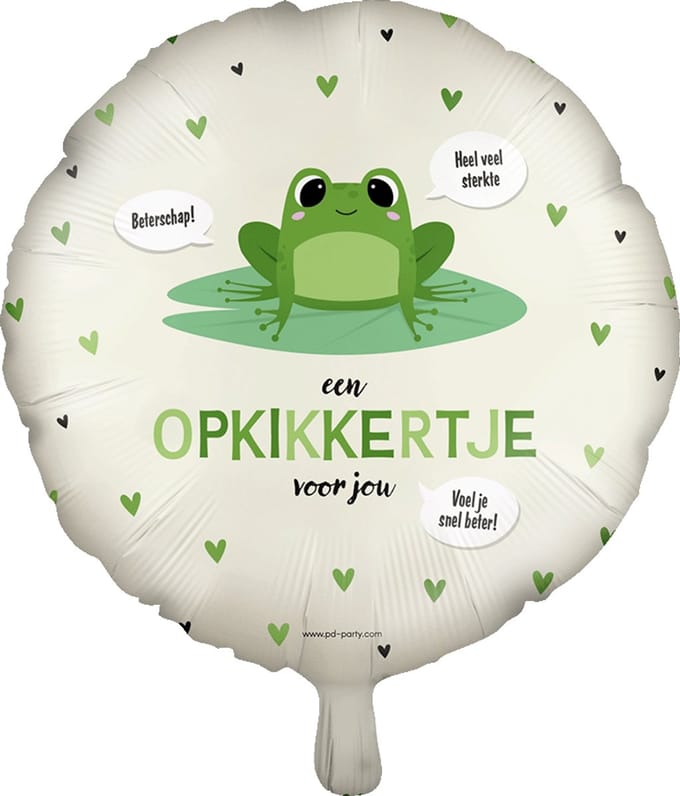 Foil balloon - Opkikkertje