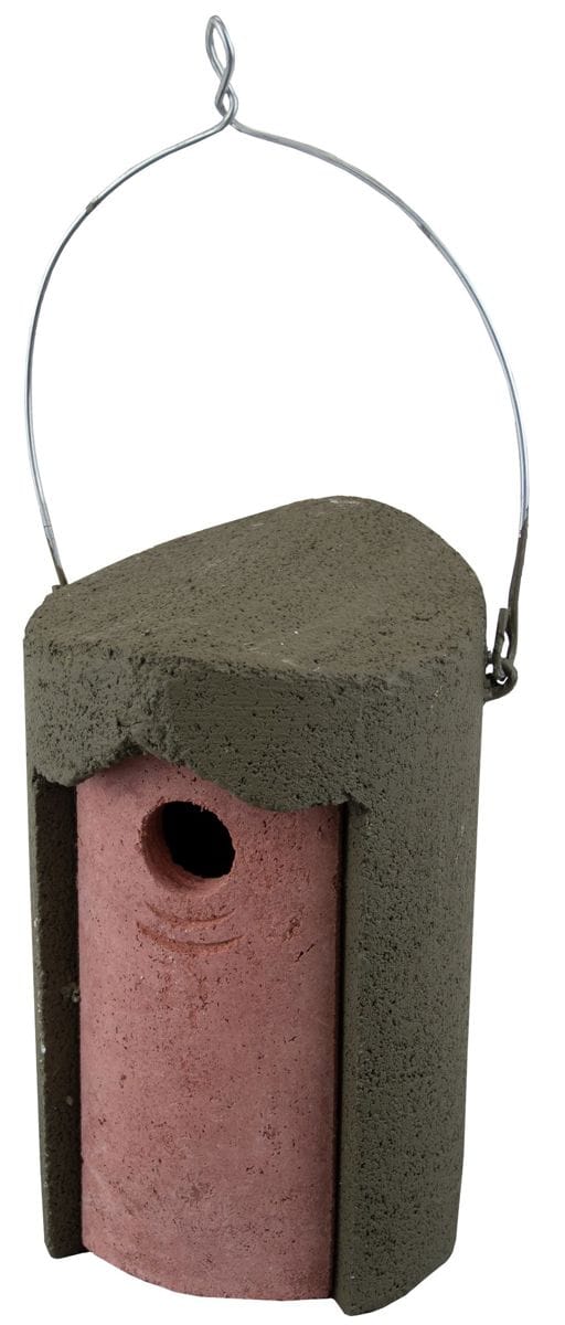 Schwegler nestkast 32mm houtbeton groen