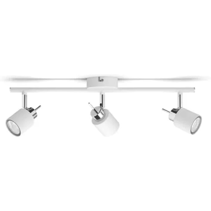 Philips Meranti opbouwspot - 3-lichts - wit