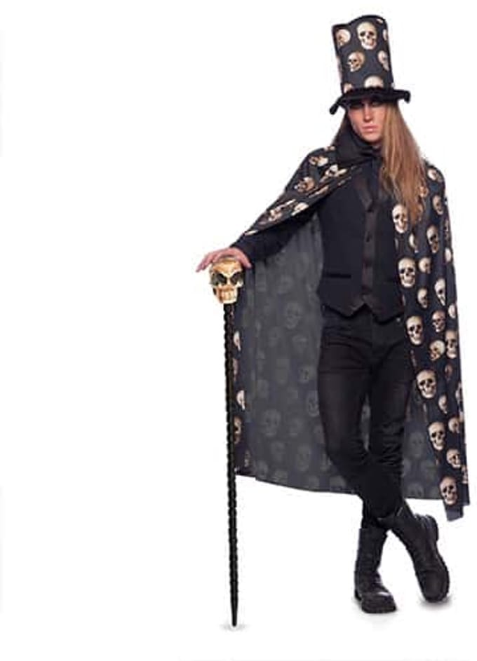 Folat - Cape met hoge Hoed volwassen
