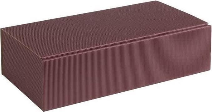 Wijndoos cadeauverpakking karton 36x18,5x9cm BORDEAUX (35 stuks)