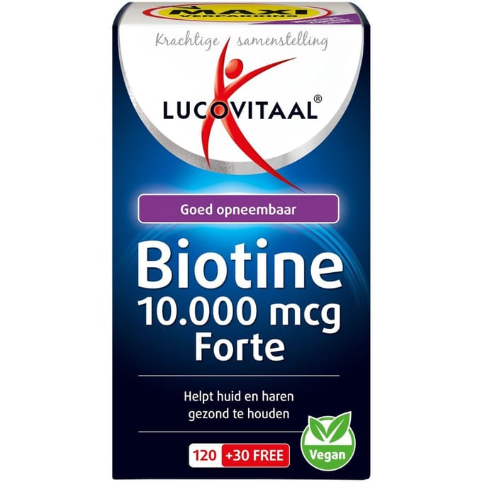 Lucovitaal Biotine 10.000mcg Forte