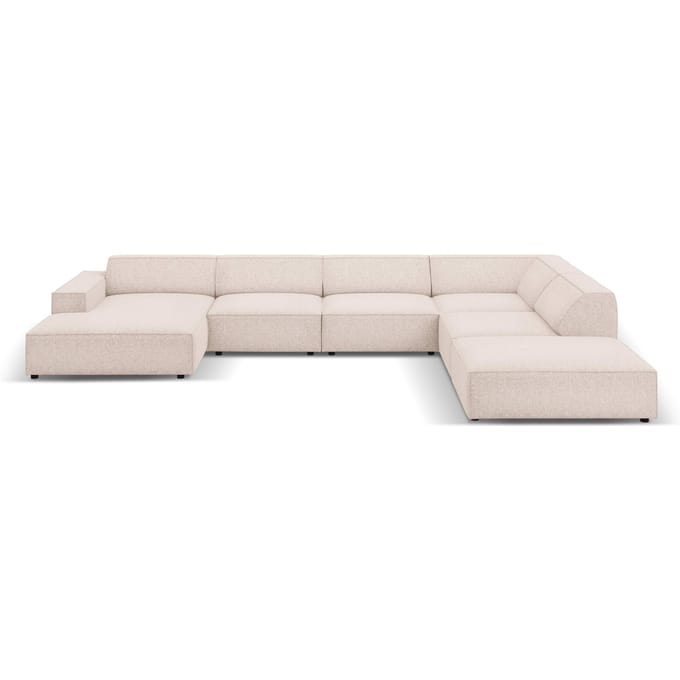 7-zitshoekbank Jodie rechts chenille | Micadoni Home