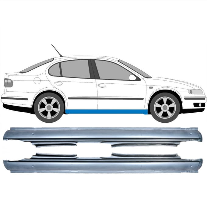 Volledige dorpel voor Seat Leon 1999-2004 / Links + Rechts