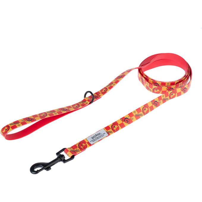 Harry Potter hondenriem Gryffindor 200 cm lang, 20 mm breed hond